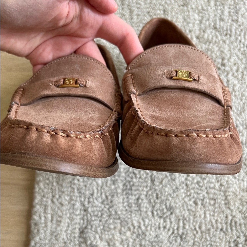 Women’s Vince Camuto Brown Colin Loafers - Picture 5 of 6